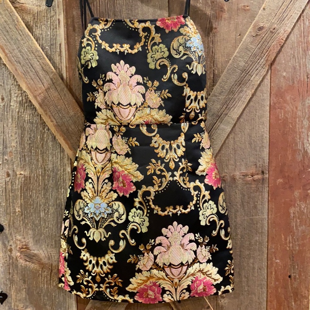 Urban Outfitters brocade mini dress
